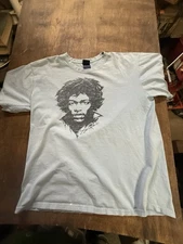 Vintage Y2K  Large T-Shirt Jimi Hendrix