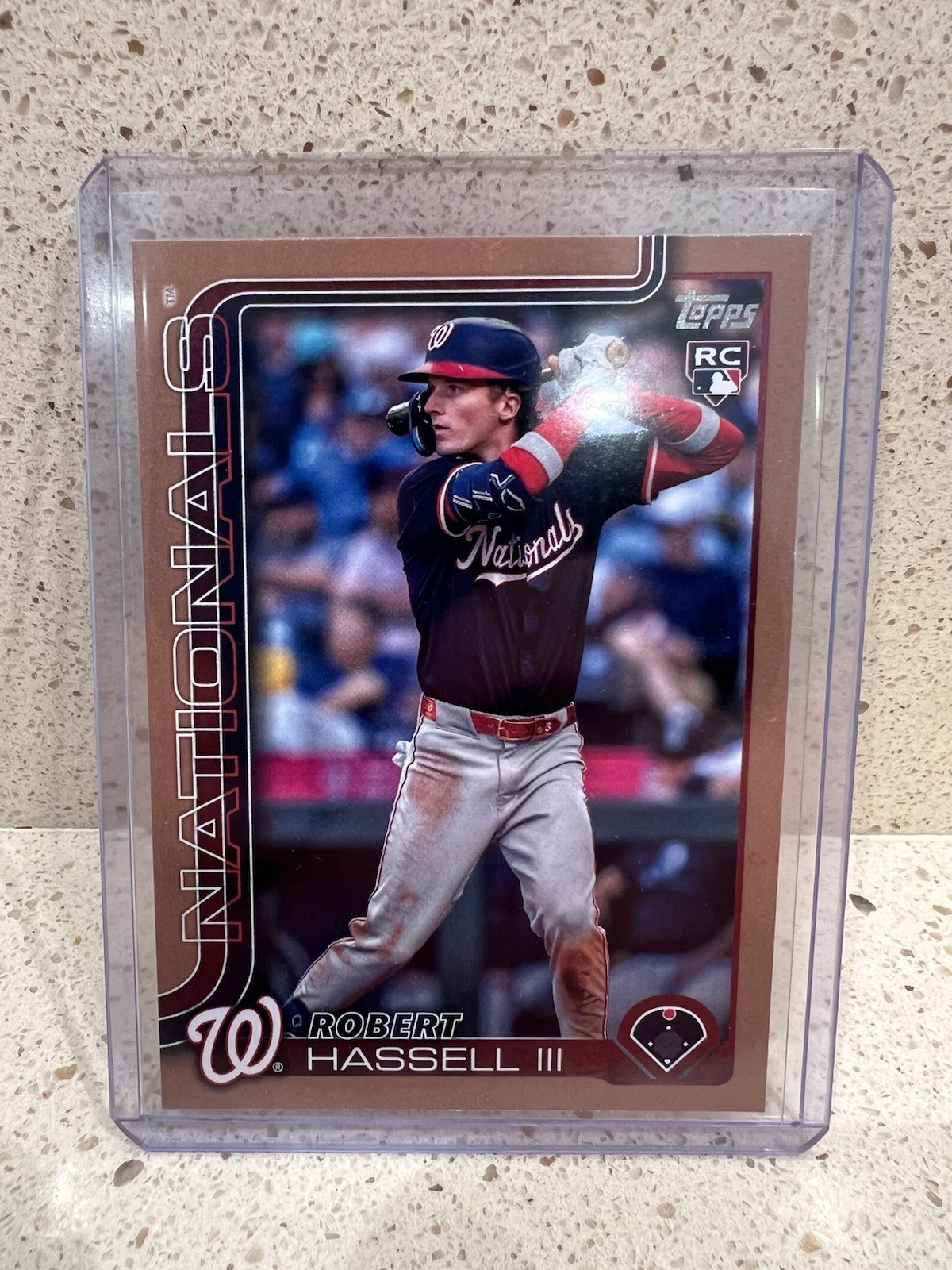 2025 Topps Update Series Robert Hassell III Gold 1604/2025 #US109 Nationals RC