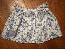 Vintage Disney Winnie The Pooh Piglet Blue Floral Skirt Toddler 2T