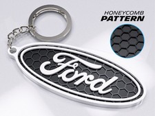 Car Enthusiast Keychain 3d Honeycomb Compatible With Ford