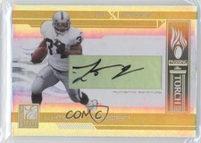 2006 Donruss Elite Gold Signatures 73/99 LaMont Jordan #PT-15 Auto 4j4