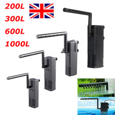 200L-1000L Aquarium Fish Tank  Water Pump Aquarium Filter with a 1-meter power