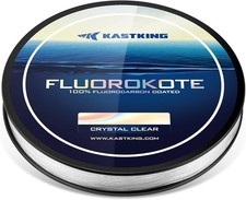 10lb Fluorocarbon Leader Line - Lightweight Virtually Invisible for Fishing