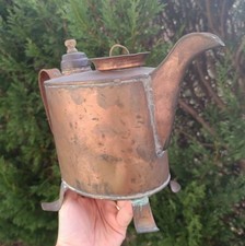 Samovar cuivre voyage Russie impériale ? ancien copper camping samovar