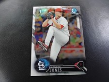 Connor Jones 2016 1st Bowman Chrome St. Louis Cardinals Draft Rookie RC #BDC-107