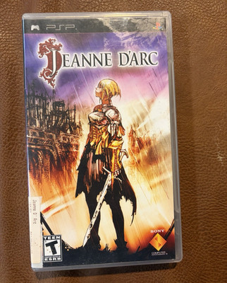 Jeanne d'Arc Sony PSP 2007 T Rated NTSC-U/C Role Playing Strategy*CASE & MANUAL*