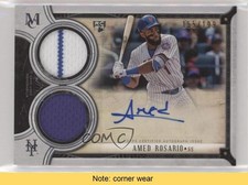 2018 Museum Collection Signature Swatches Dual Relic Amed Rosario Auto READ 0o0