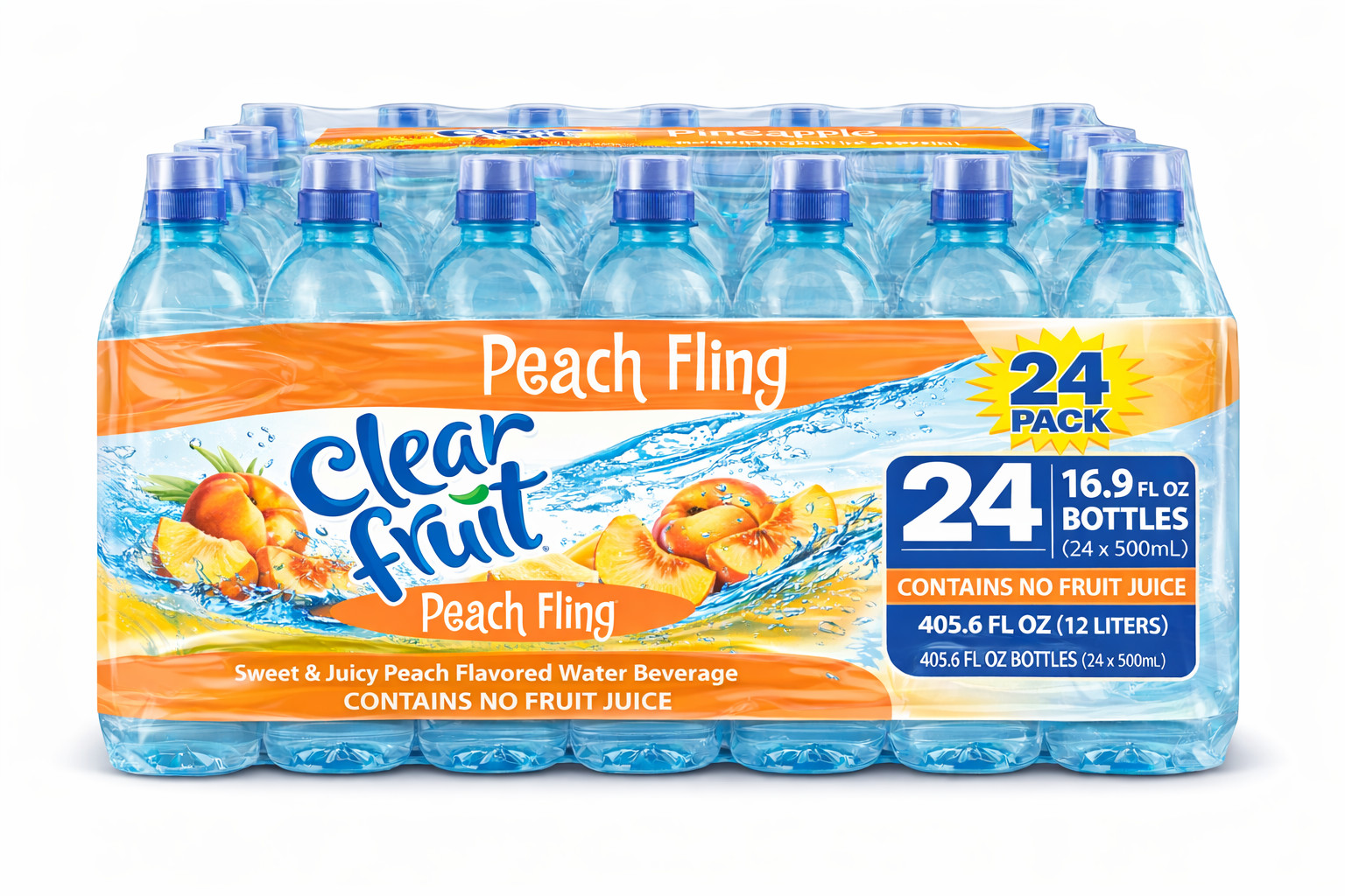 Clear Fruit Flavored Water  16.9oz Bottles 6/12/24 Packs, ALL Flavors Available