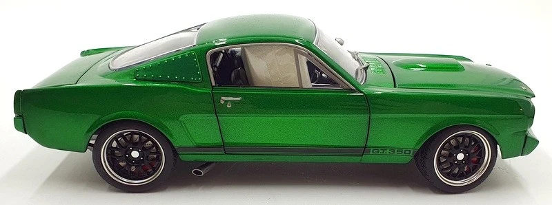 Avispón diecast escala 1/18 Acme A1801845 - 1965 Shelby GT350R verde Foto 4 de 4