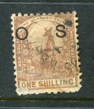 New South Wales #O29 Kangaroo Official Overprint 1 Sh. [Used] 