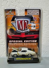 M2 Machines 1970 Ford Mustang Boss 302 2010 Sixto-brazil White Gold Vhtf 1108 M2 Machines 1970 Ford Mustang Boss 302 2010 Sixto-brazil White Gold Vhtf 1108