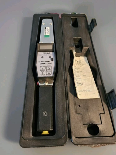 MITUTOYO DATATORQ DIGITAL 983-202 3-50ftlb TORQUE WRENCH EXCELLENT CONDITION 