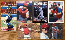 Ivan Rodriguez Card Lot 7 Cards