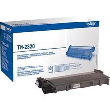 Brother Tn-2320 Original High Yield Laser Toner Cartridge Black Pack 2600 Pages