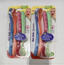 Nuby 8-Pack Hot Safe Feeding Spoons