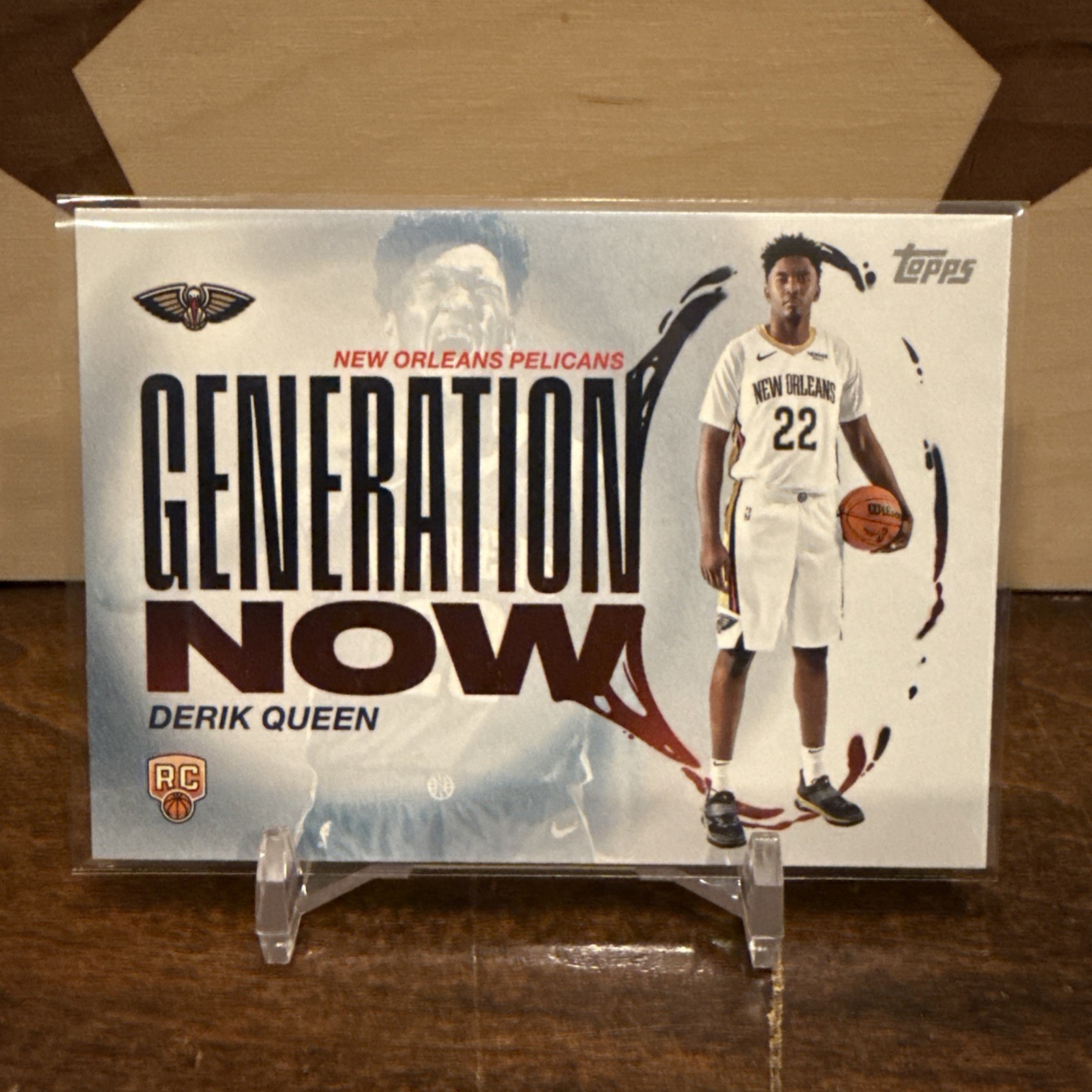 🔥🔥🔥2025-26 Topps - Generation Now Derik Queen #GN-13 (RC)🔥🔥🔥