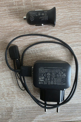 Ladegerät - KFZ + USB Adapter Kabel für Plantronics Voyager Legend
