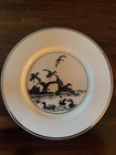 Vintage collectable set of 4 Silver rimmed, porcelain plates by R E Bishop — photo 10