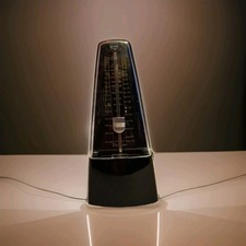 Ueteto Mechanical Metronome Black/Loud Sound Piano Drum Violin Guitar