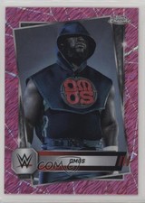 2025 Topps Chrome WWE Pink Shimmer Refractor Omos #53 0nr3