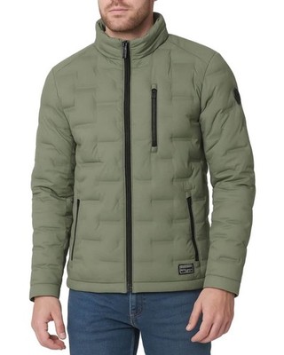 Casa Moda Casual Puffer Jacket Green