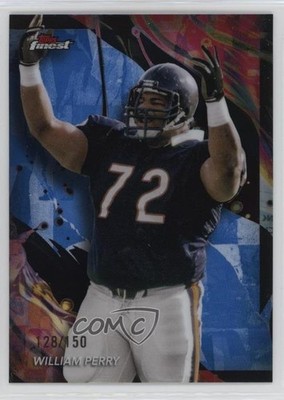 2024 Topps Finest Uncommon Blue Refractor 128/150 William Perry #109 m5e