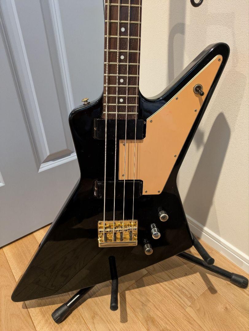 Epiphone エピフォン Explorer Bass Epiphone Explorer Bass Natural 2009 – Chicago Music Exchange