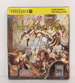 Dungeons & Dragons: Order of the Griffon (TurboGrafx-16, 1992) - CIB, *BOX COND*