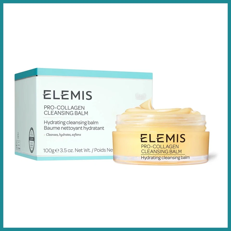 Bálsamo limpiador Elemis Pro-Collagen 3,5 oz/100 g limpiador hidratante - NUEVO Foto 3 de 3