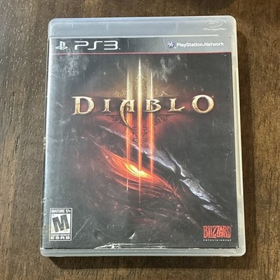 Blizzard Diablo III (Sony PlayStation 3, 2013) w/ Case Multiplayer M NTSC