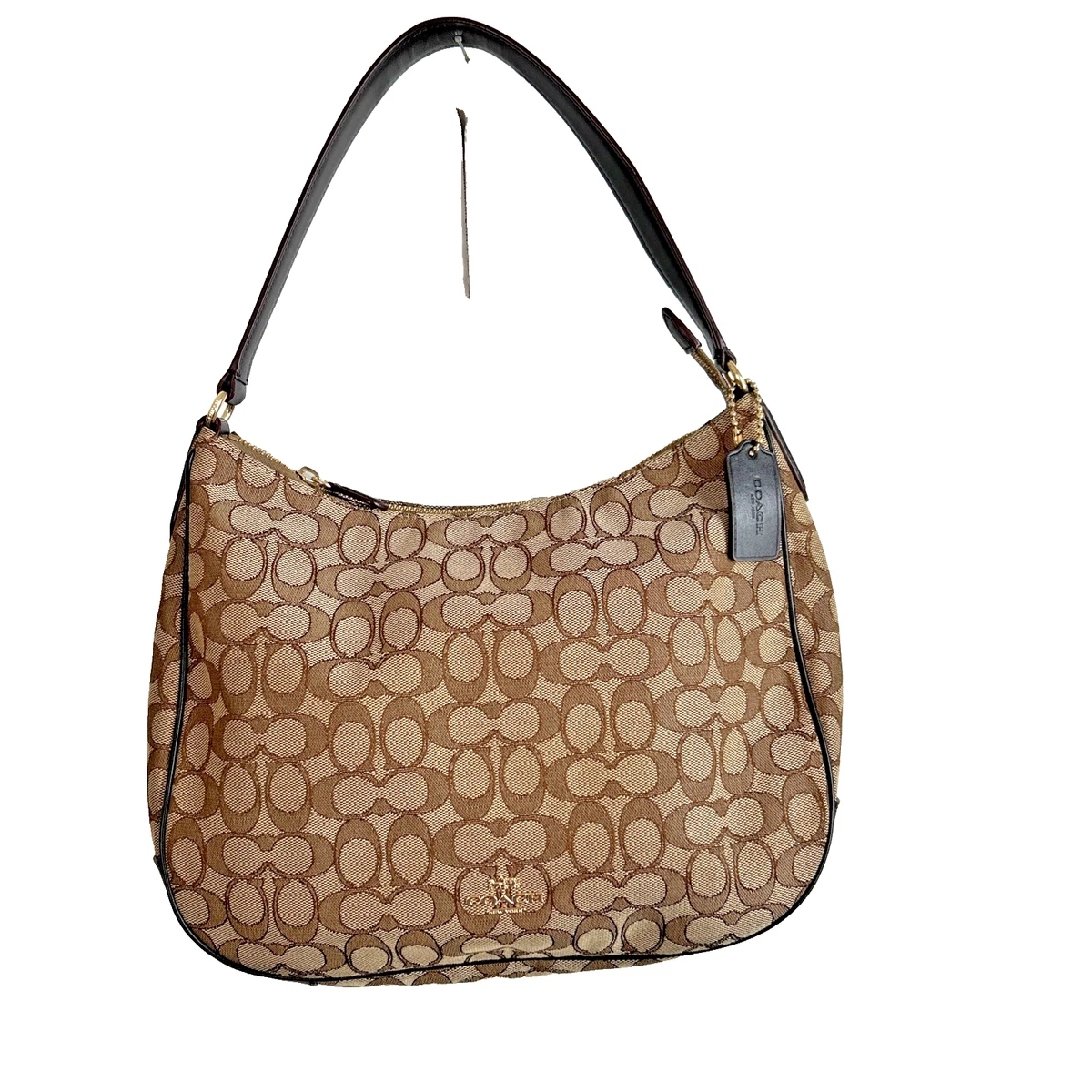 Coach Brown Signature Hobo Bag for sale | eBay