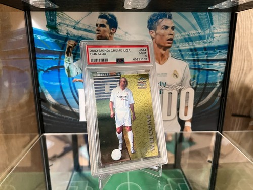 2002 MUNDI CROMO LA LIGA WELCOME #544 RONALDO NAZARIO PSA 9 - Picture 17 of 23