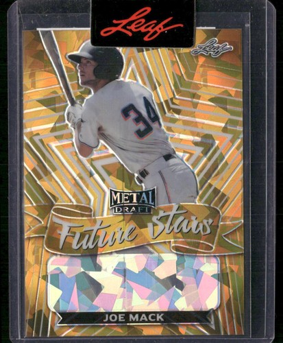 Leaf Metal Draft #NNO Joe Mack 1/1 Unsigned Proof