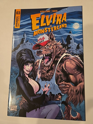 Elvira In Monsterland #3 Comic 2023 Dynamite 3A Dave Acosta Cover Wolfman Vlad