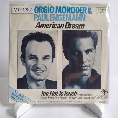 Giorgio Moroder   American Dream, 7'' Vinyl (G/G), Oasis, M7-1327