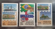 Netherlands Antilles 1983 NVPH 743-745 Imperf Ongetand