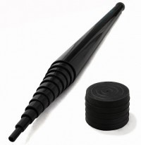 PLT-12 Spiderbeam Palo telescopico in fibra di vetro lung. 12 m. ottimo in porta