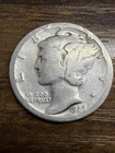 1927-S Mercury Dime - Actual Silver Coin Shown Good Shape Same Day Shipping Free
