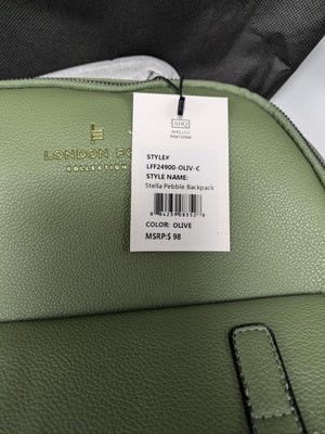 NEW Olive Green London Fog Stella Pebble 100th Anniversary  display picture 3