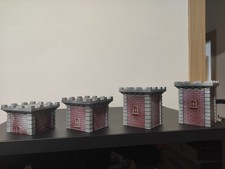 N.5 Basette Espositive Diorama Saint Seiya Cavalieri Zodiaco Vintage Myht Cloth 