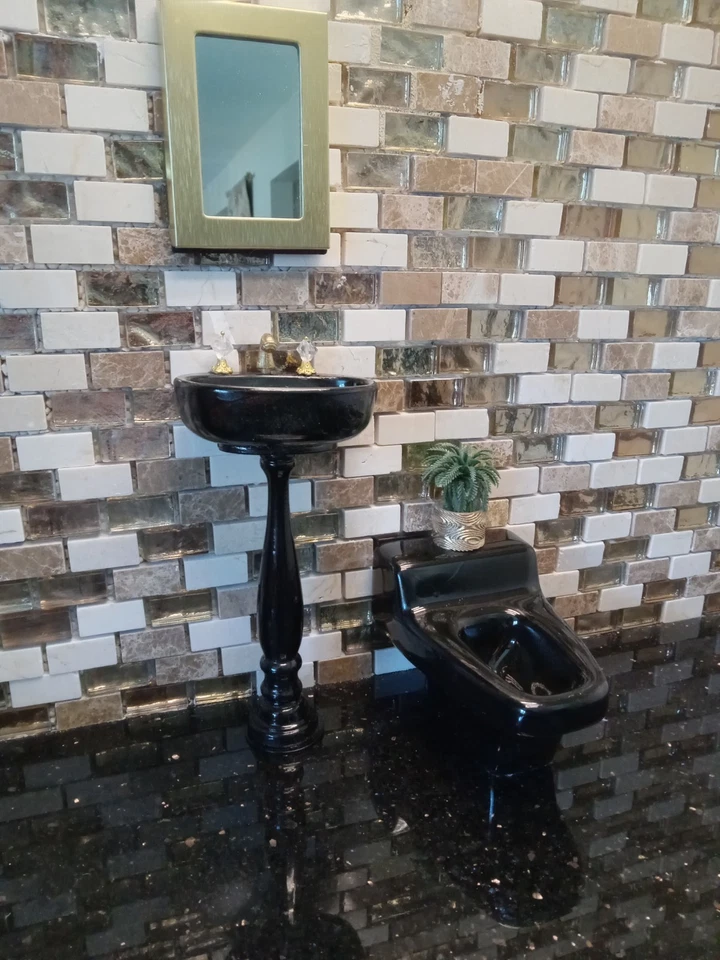 Sala de polvo escala 1:6 para muñecas de moda de 11-12", Fashion Royalty, Barbie, Mimoko Foto 2 de 4