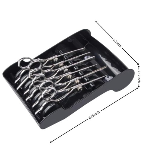 Professional Salon Holder Racks Barber Shop Shears Stand Organizer Storage Tr... - Picture 5 of 7