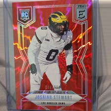 Panini 2025 Donruss Elite Aspirations Josiah Stewart #197 Rookie /999 Rams