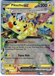 Pikachu ex 057/191 Surging Sparks Double Rare Holo