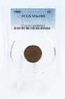 1880-P PCGS MS61BN Indian Cent Business Strike 1C