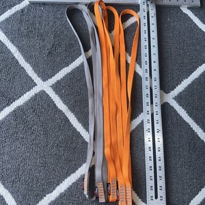 5x Lot GM CLIMBING 16mm Nylon Sling Runner 22kN / 60cm / 24inch