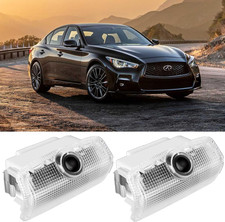 No Fade Car Door Lights Logo Compatible with Infiniti, LED Welcome Lights Access