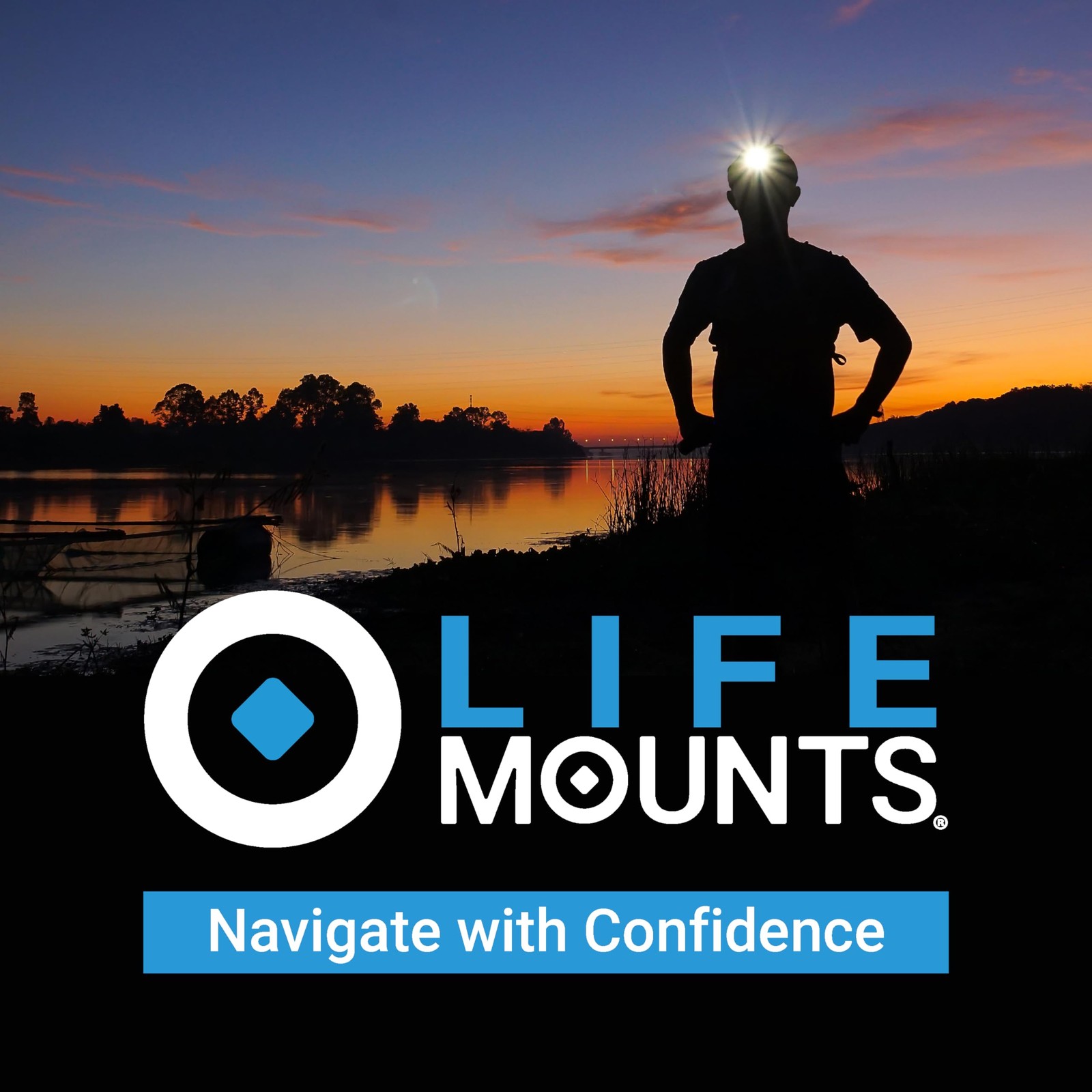 Life Mounts Firefighter Helmet Light White LED 360� Hard Hat Brim Mount