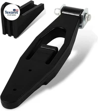 Black Rubber Truck Hood Latch & Catch Bracket for Peterbilt 357, 367, 377, 378, 