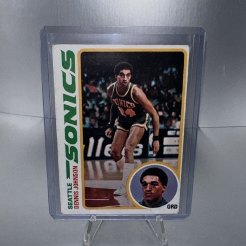 Topps Dennis Johnson Seattle Supersonics #78 1978-79 NBA Basketball Trading Card